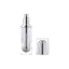 Queens Packaging Co., ltd.  4.1oz / 120ml Acrylic Thick-Wall Slim Square Pump Bottle with Acrylic Overcap & Aluminum Pump