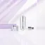 Queens Packaging Co., ltd.  1oz / 30ml Acrylic Double-Wall Square Pump Bottle with Matching Acrylic Overcap & Aluminum Pump