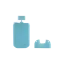 Queens Packaging Co., ltd.  1oz / 30ml PP Low-Profile Rectangular Spray Bottle with Integrated Fine Mist Sprayer