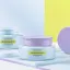 Queens Packaging Co., ltd.  1.7oz / 50ml Monomaterial PP Low-Profile Round Cream Jar with PP Threaded Closure & Sealing Disc