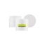Queens Packaging Co., ltd.  6.8oz / 200ml Monomaterial PP Double-Wall Straight Sided Cosmetic Jar with Flush Cap & Sealing Disc
