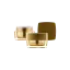 Queens Packaging Co., ltd.  1oz / 30ml Acrylic Double-Wall Square Cream Jar with Flush Cap & PP Sealing Disc