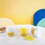 Queens Packaging Co., ltd.  1.7oz / 50ml Refillable Glass Double-Wall Round Cream Jar with PP Inner Jar, Sealing Disc & Flush Closure