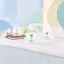 Queens Packaging Co., ltd.  0.51oz / 15ml Acrylic Double-Wall Faceted Jewel Cream Jar & Matching Cap with Silver Accent