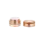 Queens Packaging Co., ltd.  1oz / 30ml Acrylic Double-Wall Straight Sided Cream Jar with Diamond-Cut Detail Closure & PP Sealing Disc