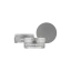 Queens Packaging Co., ltd.  2x100ml / 3.4oz Acrylic Low-Profile Straight Sided Dual-Chamber Cosmetic Jar with PP Inner Jar & Sealing Disc