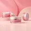 Queens Packaging Co., ltd.  2x100ml / 3.4oz Acrylic Low-Profile Straight Sided Dual-Chamber Cosmetic Jar with PP Inner Jar & Sealing Disc