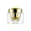 Queens Packaging Co., ltd.  1.7oz / 50ml Acrylic Thick-Wall Square Cream Jar with Diamond-Cut Detail Closure & Aluminum Cap Rim