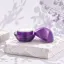 Queens Packaging Co., ltd.  1oz / 30ml Acrylic Double-Wall Faceted Jewel Cream Jar with Matching ABS Closure, PP Inner Jar & PE Sealing Disc