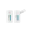 Queens Packaging Co., ltd.  1.7oz / 50ml PP Cylinder Airless Pump Bottle with Flip Top Cap & PP Disc Pump
