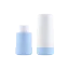 Queens Packaging Co., ltd.  2.5oz / 75ml Refillable Monomaterial PP Roll-On Bottle with Overcap