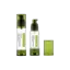 Queens Packaging Co., ltd.  1oz / 30ml Clear AS Cylinder Airless Pump Bottle with Flush AS Overcap, 0.2cc Dosage