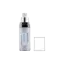 Queens Packaging Co., ltd.  1.7oz / 50ml AS Cylinder Airless Pump Bottle with Clear AS Overcap & PP Pump with Metallized Collar, 0.2cc Dosage