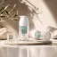 Queens Packaging Co., ltd.  1.7oz / 50ml PET Cylinder Airless Pump Bottle with Clear Overcap, 0.5cc Dosage