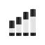 Queens Packaging Co., ltd.  1oz / 30ml AS Cylinder Airless Pump Bottle with Integrated Recessed Pump, 0.2cc Dosage