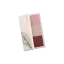 Hangzhou Ecopack Technology Co., Ltd 19.5g 3-Pan Rectangular ABS Eyeshadow Palette with Rectangular Wells, Mirror & Magnetic Closure