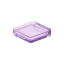 Hangzhou Ecopack Technology Co., Ltd 2.5g Single-Pan Square Fully Transparent AS Eyeshadow & Highlighter Compact with Square Well