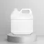 6L 63-400 HDPE F-Style Jug with Recessed Label Panel