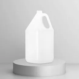 169.1oz /5L 38-400 HDPE Square Bottle