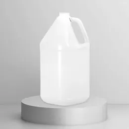 135.3oz /4L 38-400 HDPE Square Bottle