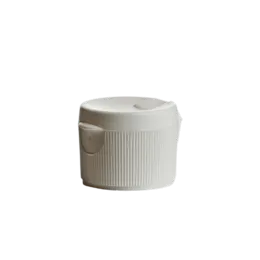Ribbed 24-410 PP Flip Top Cap