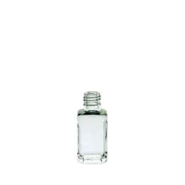 0.4oz /12ml 13-415 Glass Square Bottle
