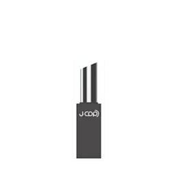 The image displays the JCOP 0.1oz ABS Lip Stick (LPMS012B) in a clean, minimalist style. The lip stick container is cylindrical with a sleek, glossy finish. The cap, which covers the lip balm, is seamless and smooth, matching the body of the container in texture and color. The base of the container appears sturdy, providing a balanced foundation for the product. The overall design is simple yet elegant, suitable for a variety of cosmetic needs.