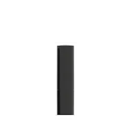 The image shows a JCOP 0.1oz ABS Lip Stick in a sleek, minimalist design. The lip stick tube is cylindrical with a glossy black finish. The cap of the tube is also black and seamlessly fits over the base, creating a uniform appearance. The JCOP branding is not visible in the image. The overall look is modern and simple, suitable for a variety of cosmetic applications.