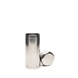 2oz /59ml Stainless Steel Cylinder Deo Stick