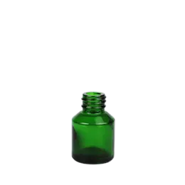 0.5oz/15ml 20-410 Glass Bevel Bottle