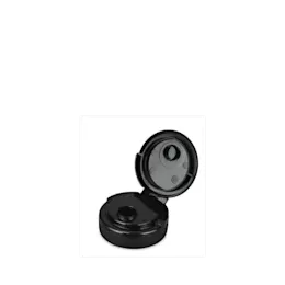 The image shows the Mold-Rite Plastics PP Flip Top Cap 38-400. The cap is white and cylindrical with a smooth surface. It features a flip-top hinge mechanism for easy opening and closing. The top of the cap has a slightly domed shape, and the flip-top lid has a small tab to facilitate opening. The cap is designed to fit a 38-400 neck finish. This type of cap is typically used for packaging products that require a secure yet accessible closure.