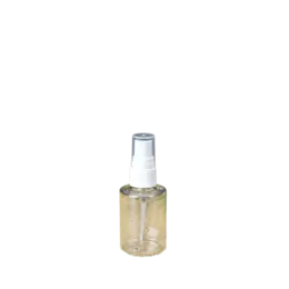 2oz/60ml 20-410 PET Cylinder Cosmetic Bottle with Fine Mist Sprayer