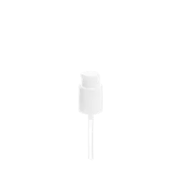 The image shows the Calaso PP Pump 18/415. It is a sleek, cylindrical pump dispenser featuring a smooth, rounded pump head with a nozzle for dispensing liquids. The pump is designed to fit onto bottles with an 18/415 neck finish. The material appears to be made of a durable, lightweight plastic, and the pump is depicted in a neutral color, possibly white or clear.