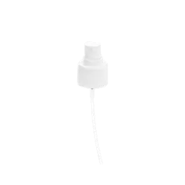 The image shows the Calaso PP Sprayer 24-410. It is a white plastic sprayer with a ribbed collar and a long, clear dip tube. The sprayer features a nozzle that can be adjusted to provide different spray patterns.