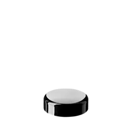 The image shows a clear, cylindrical, and transparent glass bottle with a threaded neck designed for a screw cap. The bottle has a smooth surface and consistent thickness throughout its body. This product is identified as the "Calaso SAN Threaded Closure 48-400 EGA28A1A002."