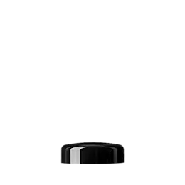 The image features the Calaso SAN Threaded Closure 48-400 EGA28A1A002-200. This product is a clear, circular plastic cap with a smooth, glossy finish. It has a threaded design, allowing it to securely screw onto compatible containers. The closure appears sturdy and well-crafted, highlighting its functional design for sealing purposes.