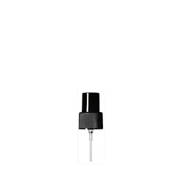 The image shows a Calaso PP Sprayer 24/410. The sprayer is primarily white, featuring a smooth, cylindrical body with a ribbed, screw-on cap that fits onto a bottle. The nozzle at the top is designed for spraying liquids and includes a small, rounded tip. The sprayer appears sleek and functional, suitable for various liquid dispensing needs.