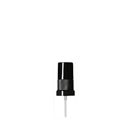 The image features the Calaso PP Sprayer DIN18. It is a white plastic spray nozzle with a ribbed texture for easy grip. The sprayer has a standard trigger mechanism and a clear plastic tube that extends downwards, designed to fit into a bottle. The nozzle head is rounded, and the trigger is ergonomically shaped for comfortable use. The sprayer is shown on a plain white background, highlighting its design and functionality.