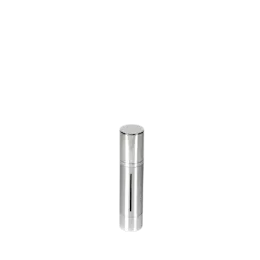 1.7oz/50ml Acrylic Cylinder Airless Pump Bottle with Flush Overcap