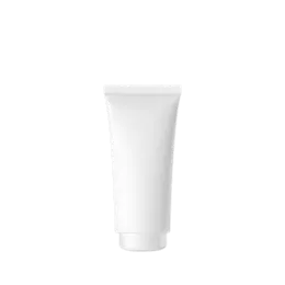 The image shows the Expack 10.1oz PE Tube STD Monolayer Tube 300ml. It is a cylindrical tube with a white body and a white screw-on cap. The tube has a smooth, glossy surface, and its plain design indicates it is likely used for packaging various products such as creams, gels, or other liquids.