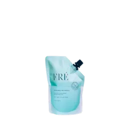 The image features the Expack 4oz PE Pouch Mono UniSpout 120ml. It is a clear, flexible plastic pouch with a spout located at the top for easy pouring and sealing. The pouch is designed to stand upright and is free of any labels or markings, showcasing its transparent nature. The spout has a secure cap to prevent leaks and ensure the contents remain fresh.