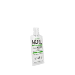 The image shows a small, rectangular, flat sachet labeled as "Identipak 0.3oz PE Sachet Sport Drink Sachet." The sachet is designed to hold 10ml of a sports drink. The packaging is sleek and appears to be made of a flexible material, likely polyethylene (PE). The front of the sachet features the product name and other relevant information in clear, easy-to-read text.