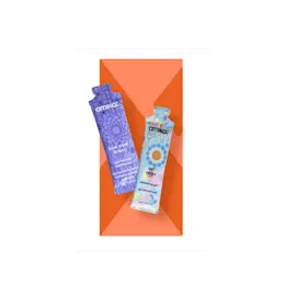 The image shows the EXpack 0.2oz PP Standup Pouch Mono Unitube 5ml. It is a small, transparent plastic tube with a flat base, allowing it to stand upright. The tube has a sleek, cylindrical shape with a screw-top cap, which appears to be white or lightly colored. The overall design is simple and functional, suitable for packaging small amounts of liquid or gel products.