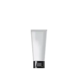The image shows a 0.7oz PE Tube ABL Oval by Burhani Packaging Solutions. The tube has a sleek, oval shape with a white body and a metallic silver cap. The design is simple and modern, with no visible labels or printed text on the tube's surface. The cap appears to be a screw-on type, ensuring a secure closure. The product looks compact and practical, suitable for holding small quantities of various substances such as cosmetics or lotions.