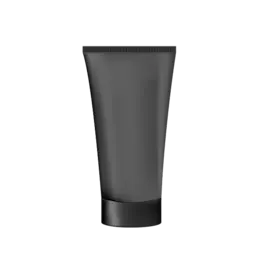 The image shows the Burhani Packaging Solutions 6-8oz PE Tube ABL Oval. This product is a sleek, white, oval-shaped tube designed for storing and dispensing liquids or gels. The tube features a smooth, glossy surface and is equipped with a screw-on cap. The cap appears to be slightly wider than the tube itself, providing a secure closure. The overall design is modern and minimalistic, suitable for a variety of personal care or cosmetic products.