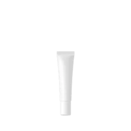 The image shows a 0.2oz PE Tube (PBL Round) from Burhani Packaging Solutions. The tube is cylindrical with a smooth, glossy surface, and features a white, flat cap at the top. The body of the tube is plain white without any labels or branding visible. The overall design is simple and clean, suitable for various cosmetic or personal care products.