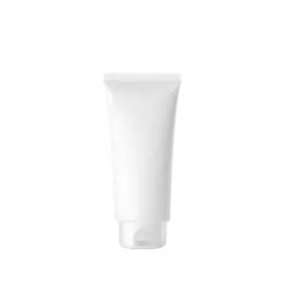 The image shows a Burhani Packaging Solutions 3.7oz PE Tube PBL Round with a capacity of 110 ml. The tube is white with a smooth, cylindrical shape and a rounded cap. The cap appears to be a screw-on type, ensuring a secure closure. The surface of the tube is clean and unmarked, ready for branding or labeling.