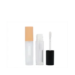 0.2oz/5ml Cylinder Lip Gloss Tube with Doe Foot Applicator & Short Cap