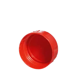 The image shows a Menshen PP Threaded Closure 80 Chemical Closure. The product is a white, round, plastic cap designed for sealing chemical containers. It features a threaded design for secure attachment and an integrated sealing mechanism to prevent leaks. The closure appears robust and functional, suitable for industrial use.