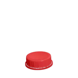 The image shows a Menshen PP Threaded Closure 80 Chemical Closure. The closure is circular with a threaded design, featuring a notched grip around the edge for ease of opening and closing. The cap is primarily white and appears to be made of plastic. This type of closure is commonly used for securing containers that hold chemical products, ensuring a tight and secure seal.